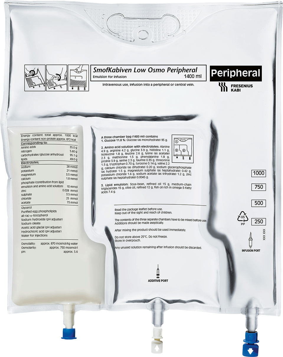 SmofKabiven Low Osmo Peripheral