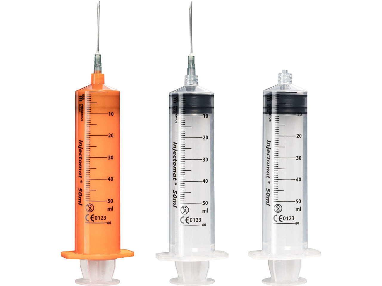 Injectomat® 3-dielne injekčné striekačky a predlžovacie hadičky 