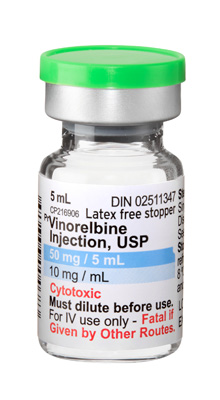 Vinorelbine Injection, USP 10 mg/mL Single Use Vial 5 mL