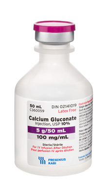 Calcium Gluconate Injection, USP 10%