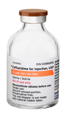 Ceftazidime for Injection, USP