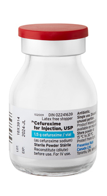 Cefuroxime for Injection, USP 1.5 g SD Vial 50 mL