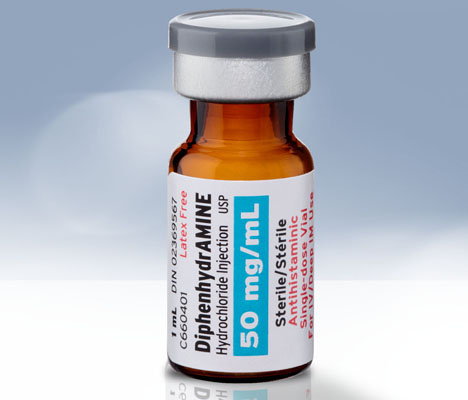DiphenhydrAMINE Hydrochloride Injection