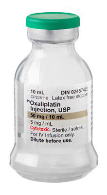 Oxaliplatin for Injection, USP 50 mg/mL SD Vial 10 mL