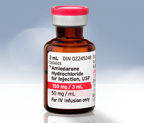 Amiodarone (chlorhydrate) pour injection