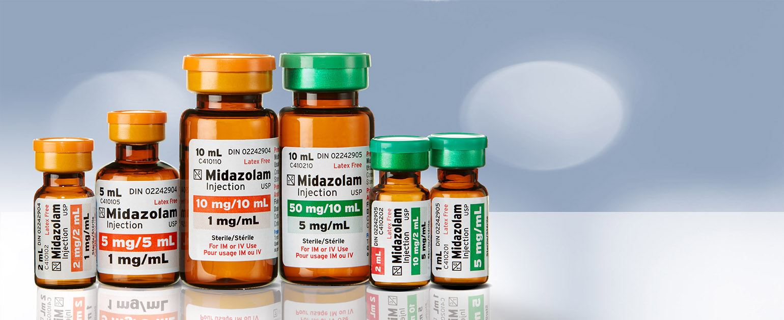 Midazolam injectable