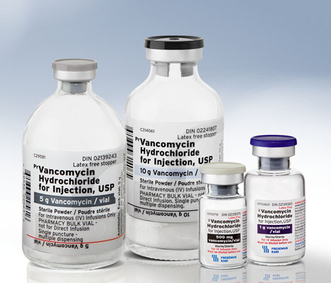 Vancomycine (chlorhydrate) pour injection USP