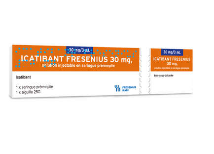 ICATIBANT FRESENIUS® 30 mg, solution injectable en seringue préremplie 