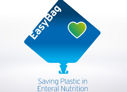 Fresubin eco-friendly campaign focusing on the Fresubin EasyBag 