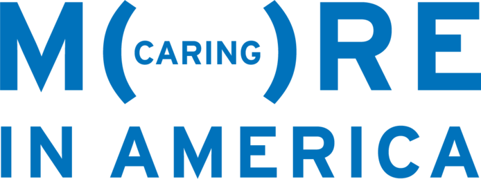More in America Caring logo